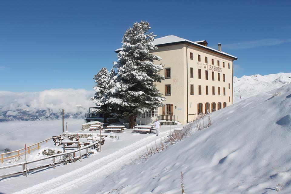Hôtel Weisshorn sur St-Luc 2337m Saint-Luc Extérieur photo